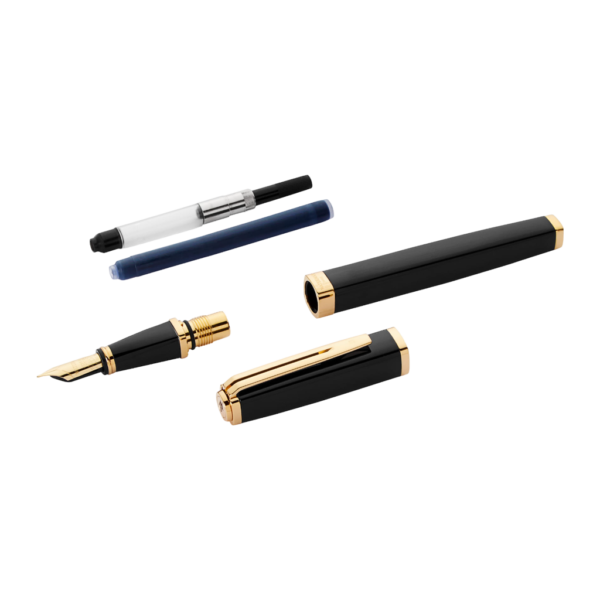 Pióro Wieczne Waterman Exception Slim Laka Czarna GT Pióro Wieczne Waterman Exception Slim Laka Czarna GT