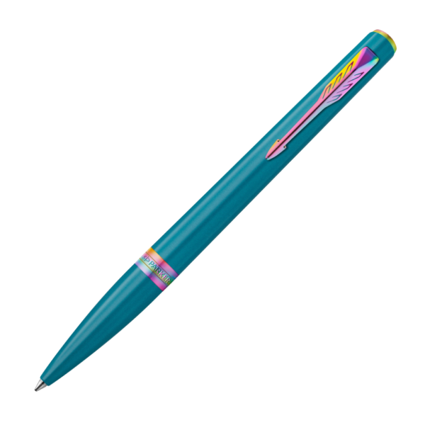 Meridian_dlugopis_teal-teczowy
