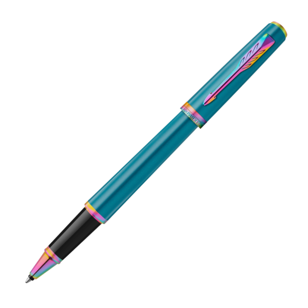 Meridian_pioro-kulkowe_teal-teczowy